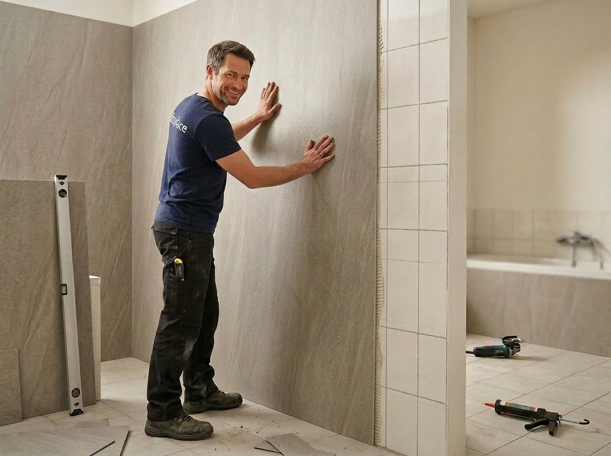 Jak wyremontować łazienkę bez skuwania płytek? | Dizzplace