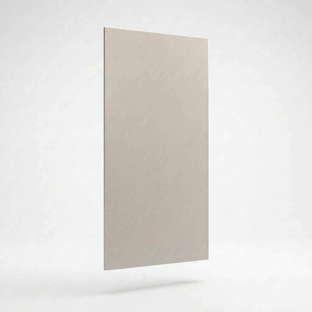 PVC-Wandpaneel Cream Vein 280×122 cm in Schrägansicht