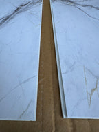 Invisible Grey Marble - SPC Click System - Wall Panel Set of 3, 180x280 cm
