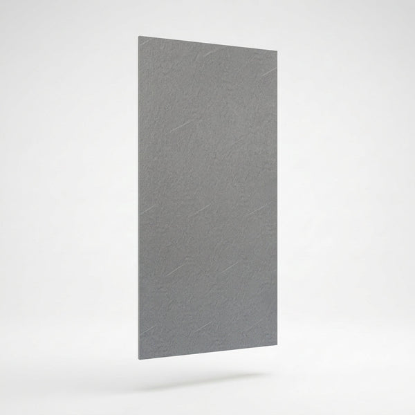 PVC-wandpaneel Factory Grey 280×122 cm op een lichte achtergrond