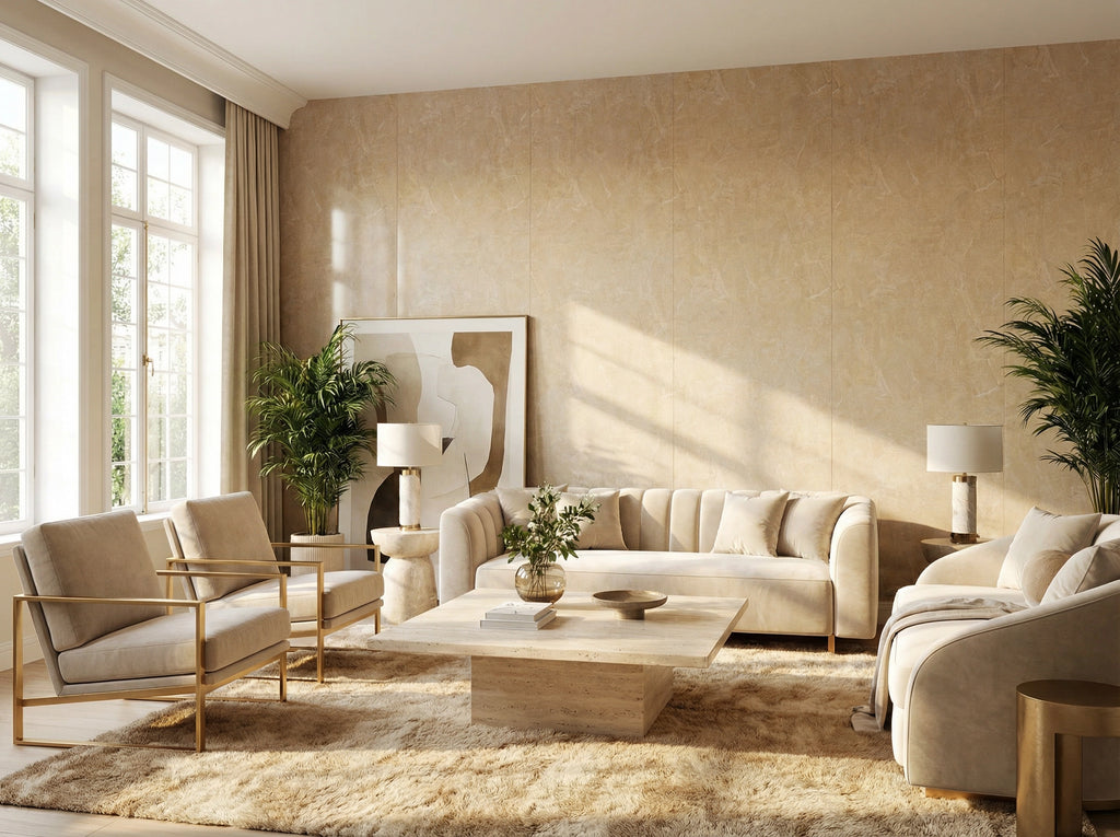 Golden Dune - PVC Wall Panel 280x122
