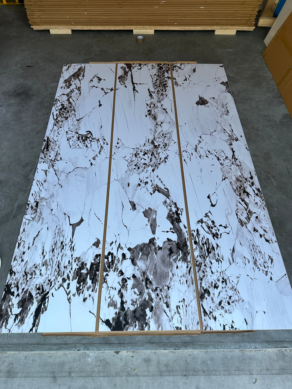 Calcatta Viola Panel Ścienny SPC Click System zestaw 3 szt.