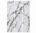 Invisible Grey Marble - SPC Click System - Wall Panel Set of 3, 180x280 cm