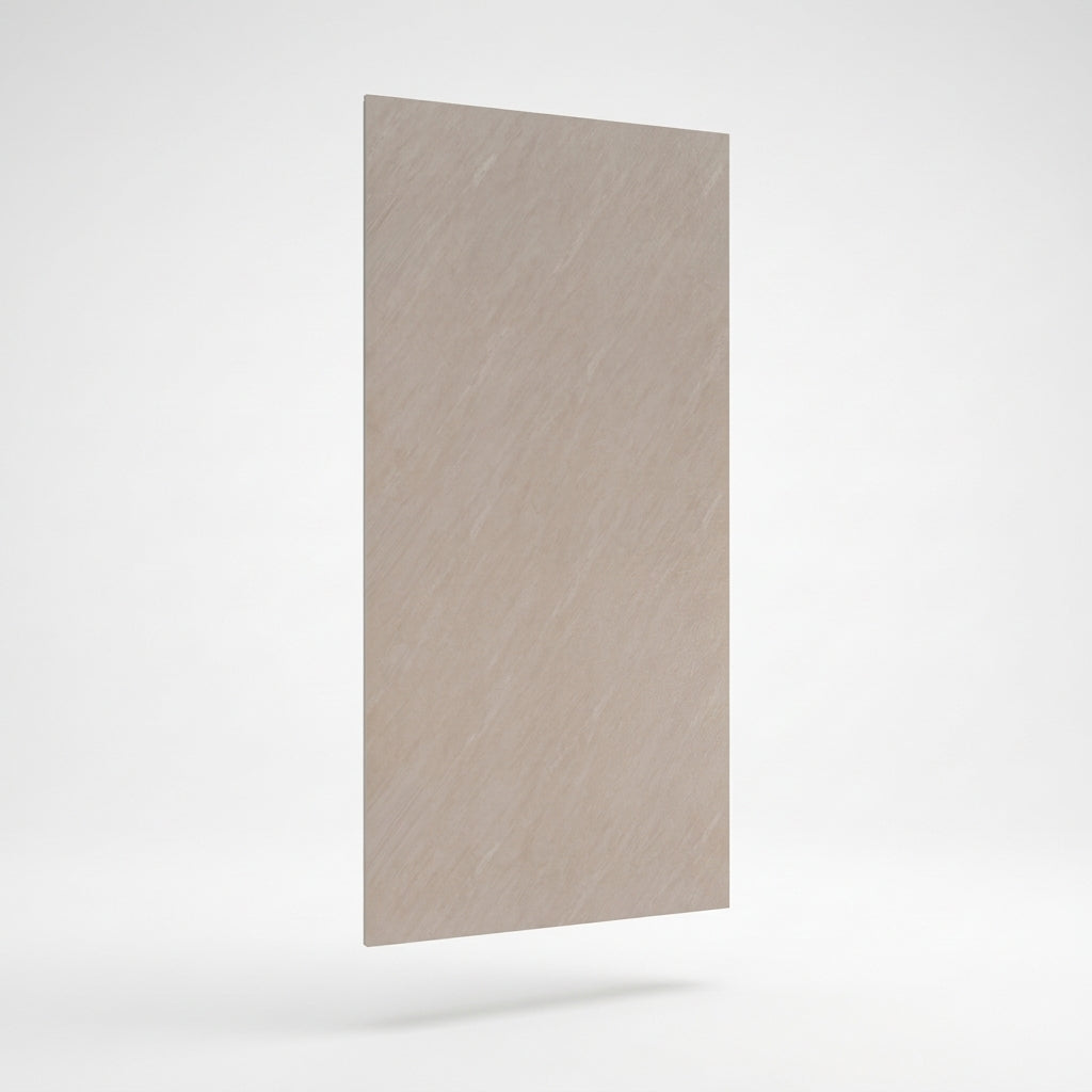 PVC-Wandpaneel Ivory Pearl 280×122 cm in Schrägansicht