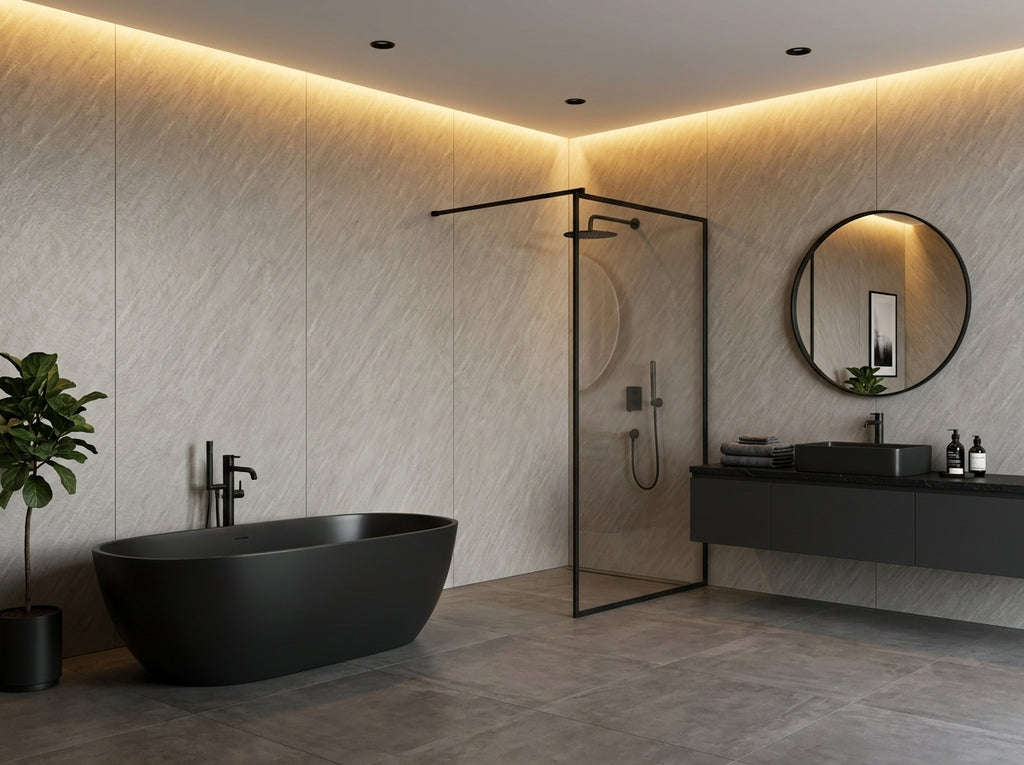 Loft Ash - PVC Wall Panel 280x122