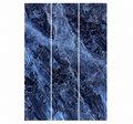 Sodalite Blue SPC Click System - Set of 3 Wall Panels 60 × 280 cm