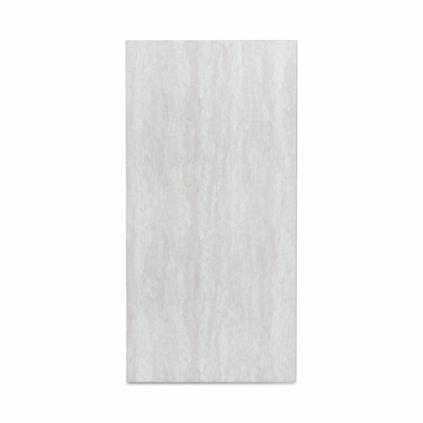 PVC-wandpaneel Travertine Bianco 280×122 cm op een lichte achtergrond
