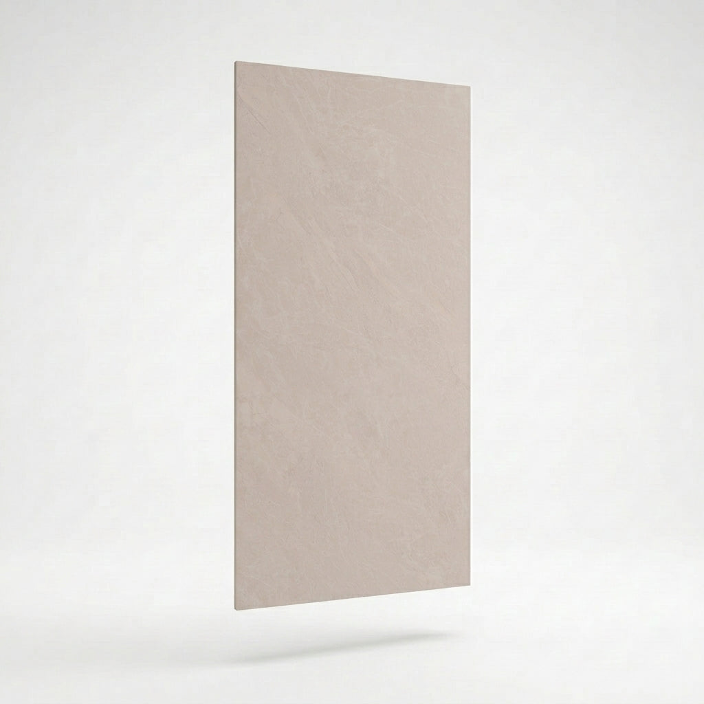PVC-Wandpaneel Urban Mist 280×122 cm in Schrägansicht