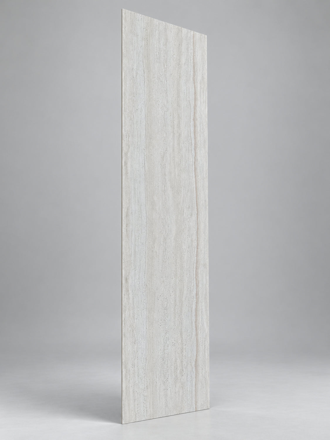Elastone Travertine TF1, visualisatie van het wandpaneel onder een hoek